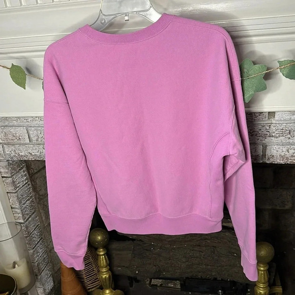 Size M Reverse Weave Champion Crew Neck with vertical logo slightly cropped fit - Picture 4 of 4